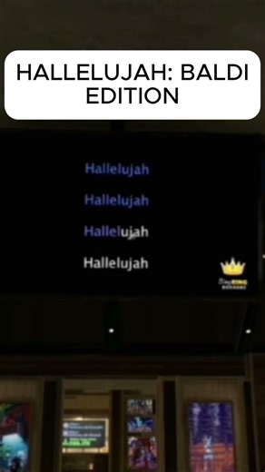 🎶 BALDI’S RULER HALLELUJAH PARODY 😂📏