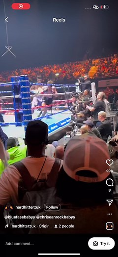 Blueface (@bluefacebleedem)’s video of blue face boxing match