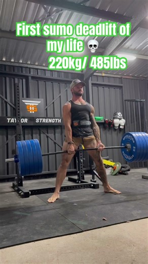 Sumo dead lifters ! How did I go ? First time trying sumo for de load week 💀 #sumodeadlift #4yp