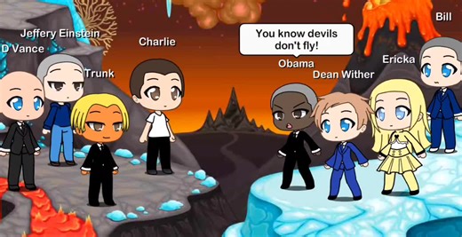 Devils don't fly! glmv #music #satire #charliekirk #fyp #gacha