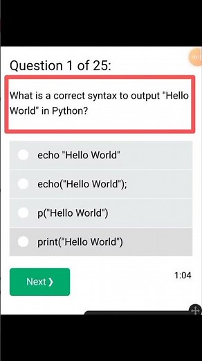 Correct Syntax of Python #python
