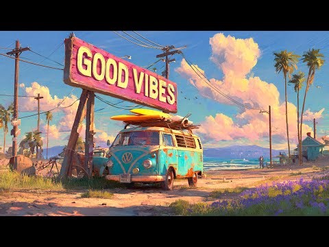 Happy Weekend Music ☀️ Sunny Coastal Morning For Light-Hearted Energy