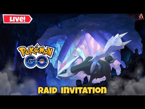 🔴Live Kyurem & Mega Gyarados RAID INVITATION in #pokemongo | #raidinvite #live