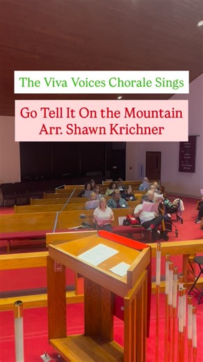 🎄 On the seventh day of Viva Voices Christmas, our Chorale gave to me… a sneak peek of “Go, Tell It on the Mountain” (arr. Shawn Kirchner)! 💜✨ Here’s a little preview of one of the joyful, high-energy pieces you’ll hear at A Viva Voices Christmas Celebration — where the Chorale and Chamber Ensemble will join forces with the River’s Edge Brass Band for an unforgettable afternoon of holiday music. 🎶🎺🎄 ✨ A Viva Voices Christmas Celebration 📅 Saturday, December 13 🕒 3:00 PM 📍 Christ Church C