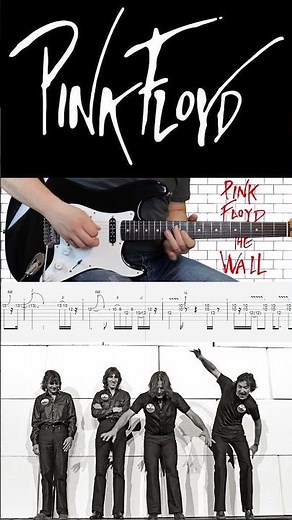 Another Brick In The Wall (Solo) || Pink Floyd Cover || Guitar Tab || Tutorial by ManP