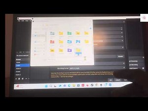 How to fix OBS Studio Bad File Path