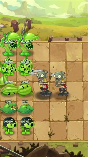 Plant vs Monk Blade #pvz #mvpvz #plantsvszombies #pvz2 #games #pvzmobile #shorts