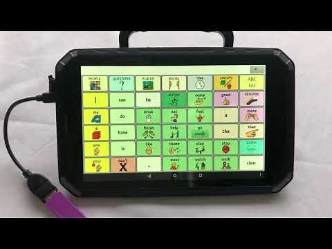 Backing up Vocabulary File via USB - Rugged and NovaChat Devices