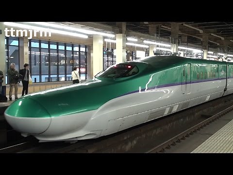 Hokkaido Shinkanse H5 & E5 Series at Omiya & Tokyo Station - Bullet train/Mar. 28, 2016