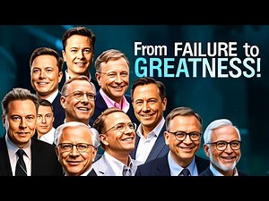 10 Famous Failures Who Turned Defeat Into Success | Inspirational Stories to Motivate You!