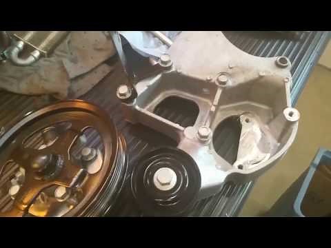 Installing Power Steering Pump, Bracket & Alternator on C6. Boosted C6 Build. Part 34