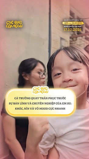 Vỗ tay cho “cục dzàng” Su 🎉 Vừa bản lĩnh vừa chuyên nghiệp vô mood chỉ trong một nốt nhạc 👇🏻 CỤC VÀNG CỦA NGOẠI - ĐANG CHIẾU TẠI CÁC CỤM RẠP TRÊN TOÀN QUỐC #CucVangCuaNgoai #KhuongNgoc #VietHuong #HongDao #LeKhanh #BangDi #LamThanhMy #HuuChau #TuanKhai #ThuDan #Panda #856Pictures #VPictures #CGV | Phim Cục Vàng Của Ngoại