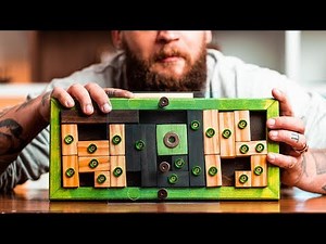 This CUSTOM Puzzle Box Has a HIDDEN Treasure!!