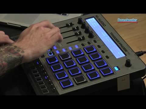 M-Audio Trigger Finger Pro Control Surface Demo - Sweetwater Sound