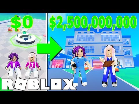 We Built a GIANT Hospital on Roblox! | Hospital Tycoon (Complete Tycoon)
