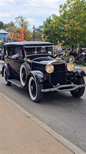 69K views · 3.3K reactions | Lincoln Drive By Engine Sound Old Car Festival Greenfield Village 2025 | Casey Faitel | Facebook