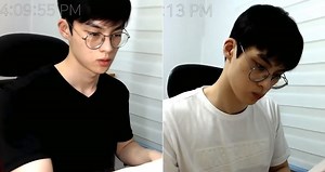 Korean Man Gains 332,000 YouTube Subscribers Filming Himself Studying for Hours in Silence