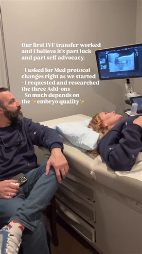 Zo | IVF, Infertility & Adoption on Instagram: "Deep in my heart I was ready for multiple failed transfers. Every.single.day. I am so grateful and shocked this worked the first go. Because frankly… that’s never been our experience. We’ve always had to walk through pain first. Now, I’m not diminishing my clinic team’s role, but if we had just stuck with the Dr’s initial plan — I was only on ONE basic medication. And when I asked for a review, posing “For cases similar to mine, these medications a