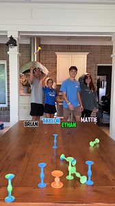 4 person PopDarts Battle! #fun #games #challenge #family | Klem Family