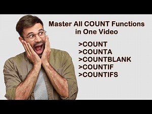 Master All COUNT Functions | COUNT, COUNTA, COUNTIF & COUNTIFS #excel #viral