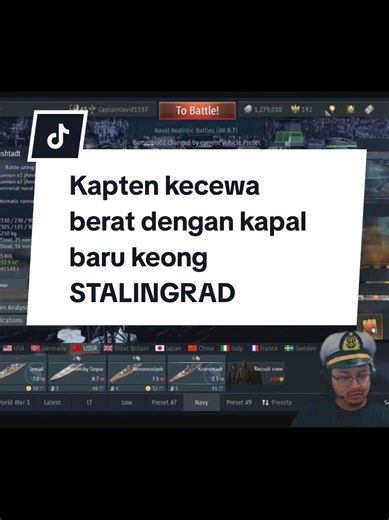 Yaelah, ini mah temennya Alaska, lebih baik Kronshtadt #warthunder #fyp #fypシ #tiktoklive #livehighlights