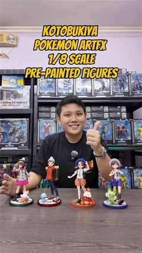 Collector's Quest PH 🔑 on Instagram: "Kotobukiya Pokemon 1/8 Scale Figures now available ON HAND! 🥰 Send us a message if you’re interested or you may checkout at our website! 📩 You may also visit us at the Collector’s Quest Flagship Store located at the 3/F Shoppesville Greenhills Shopping Center San Juan City 👋🏻 #CollectorsQuestPH 🔑"