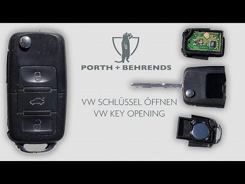 VW SCHLÜSSEL ÖFFNEN/VW KEY OPENING