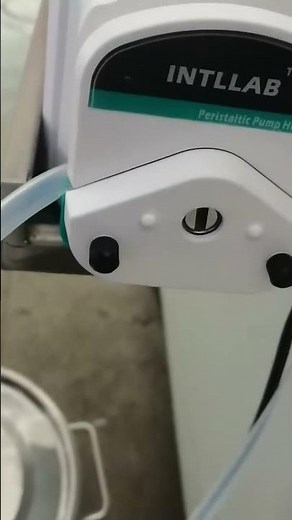 How to operate the peristaltic pump？