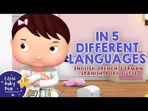 Feeling Grumpy Song 🎶 Multi Language Nursery Rhymes and Kids Songs | Little Baby Bum