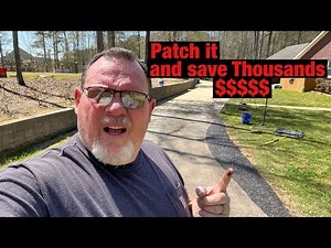 Cold patch asphalt repair