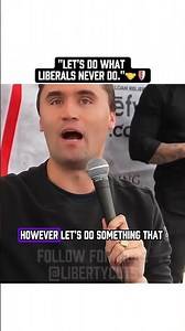 "LET HIM SPEAK": Charlie Kirk Silences the Crowd for a Liberal 📉 #usa