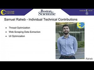 Boston Scientific - ELECOMP Capstone Spring 2025 Summit