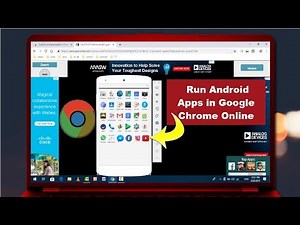 Used Android App in Windows PC on Google Chrome With Android Online Emulator