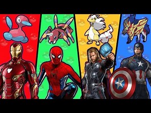 What if Marvel Superheroes were Pokémon Gym Leaders?