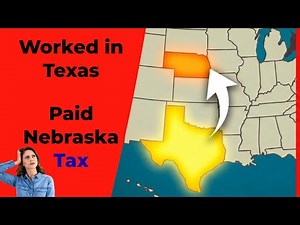 I Worked in Texas (0% Tax) But Owed Nebraska Taxes - Here's Why