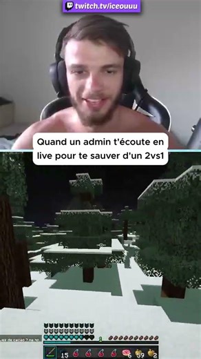 Thanks to the server admin haha ​​#minecraft