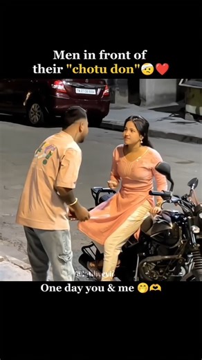 Men in front of "Chota Don" #whatsappstatus #youtubeshorts#ytshorts #lovestatus#romanticshorts #love