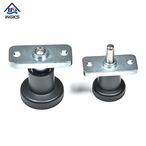 [Hot Item] 14e-3es Pull Knob Indexing Screw Plunger with Steel Flanged Plate