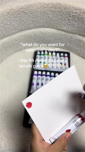 Acrylic Painting for Valentine's Day Gifts