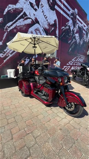 Experience Fresh Espresso on a Custom Roadmaster Trike