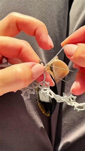#tattingdesign #weaving #tatting #frivolite