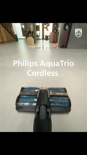 Removes dust, dirt, stains, liquids and up to 99.9% of bacteria in one go. | Philips Home Living
