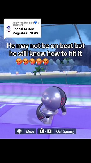 Legendary Pokemon Registeel in Pokemon Platinum with Sturdy Ability