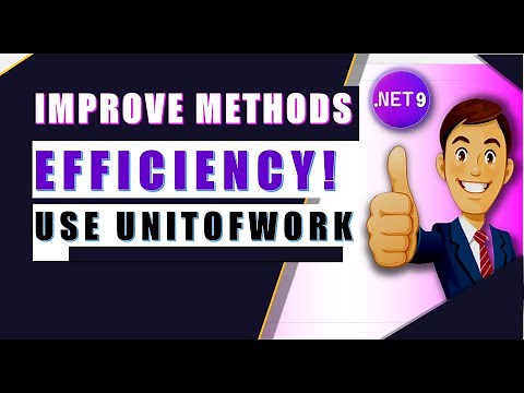 Master the Unit of Work Pattern in .NET 9 | Build Robust, Transaction-Safe Applications! 🚀💡