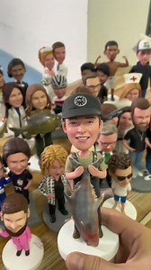 Custom Fishing Bobblehead: Personalized Fisherman Gift, Resin Sculpture - Etsy