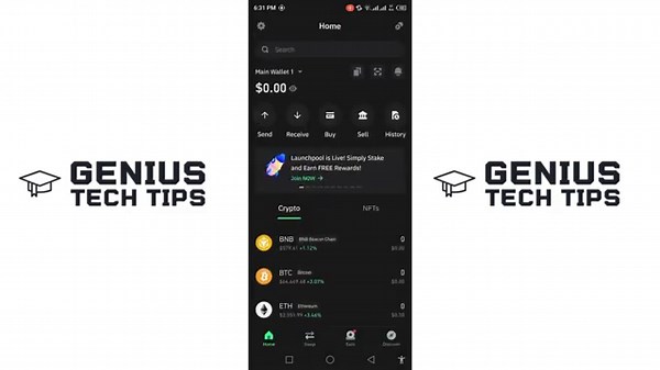 Find and Copy USDT TRC20 Wallet Address on Trust Wallet 2025