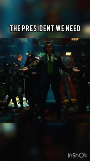 He has my vote. President Loki edit