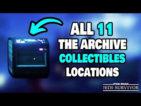 ALL 11 The Archive Collectibles Locations in Star Wars Jedi Survivor (STEP-BY-STEP)