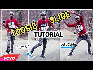 Toosie Slide Tutorial |How to Toosie Slide |Right Foot Up Left Foot Slide| Tiktok
