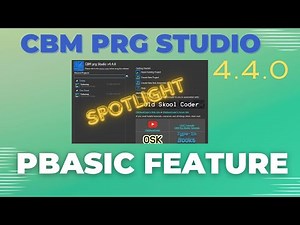 CBM Prg Studio Spotlight: P-Basic feature